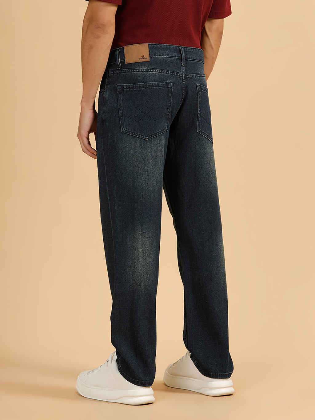 Casual Anti Fit Jeans | Dark Blue