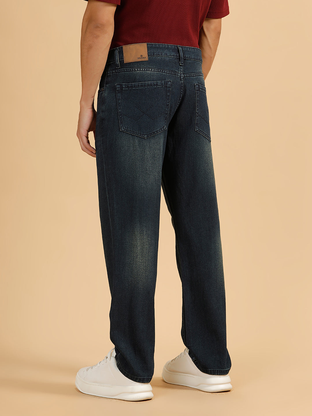 Casual Anti Fit Jeans | Dark Blue
