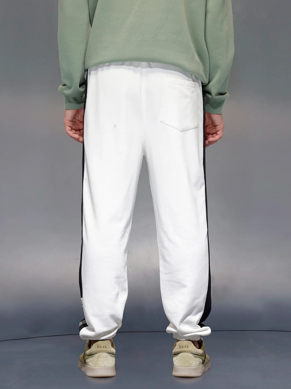 Contrast Triple-Stripe athliesure Joggers | Off White
