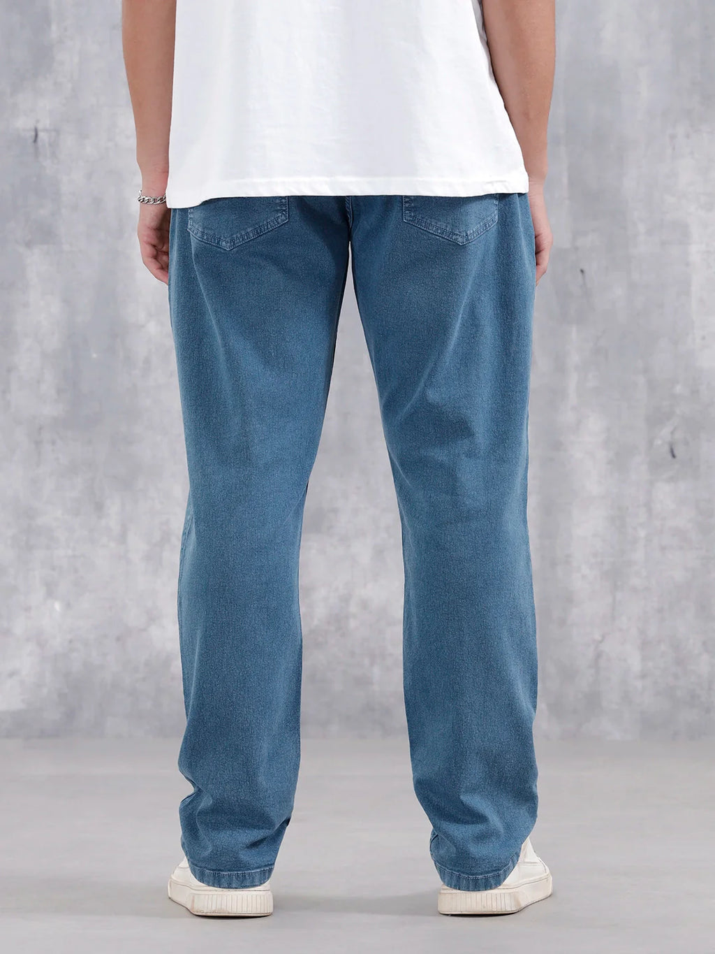 Men's Casual Jogger Fit Jeans | Teal