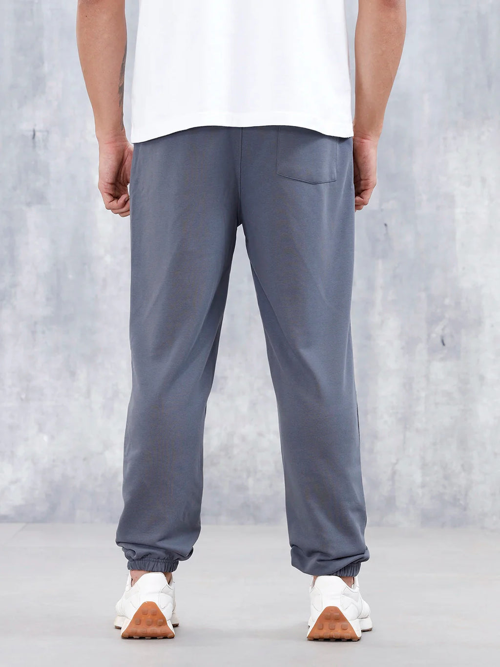 Men's Casual Relaxed Fit Knit Jogger | Dark Grey