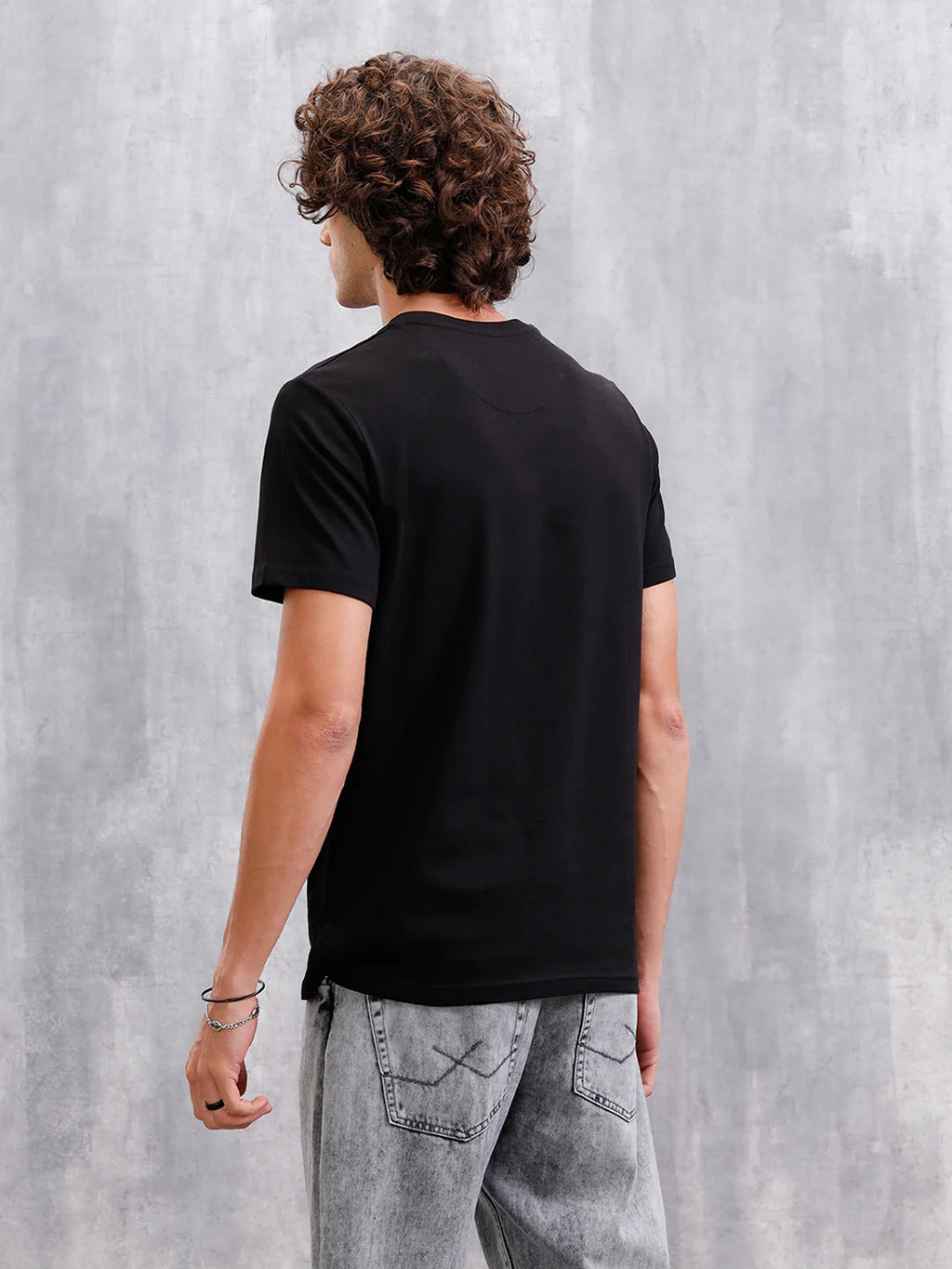 Cross Stitch Inspired Brand Carrier With Embroidery And Print | Black