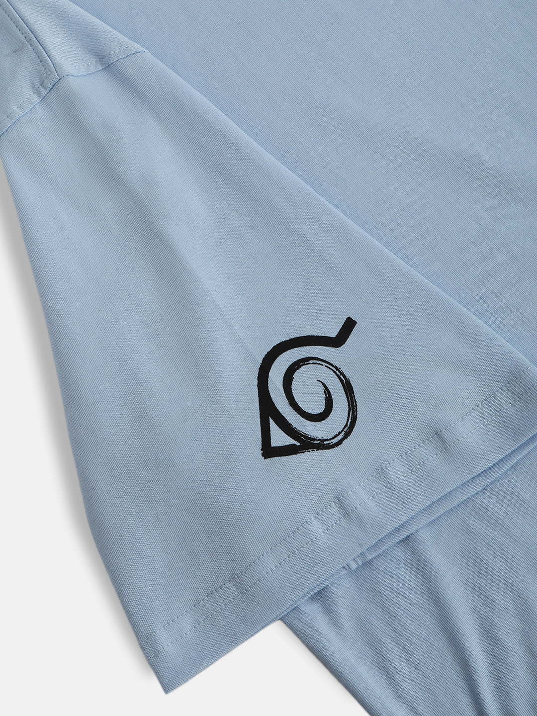 Blue Printed Naruto T-Shirt