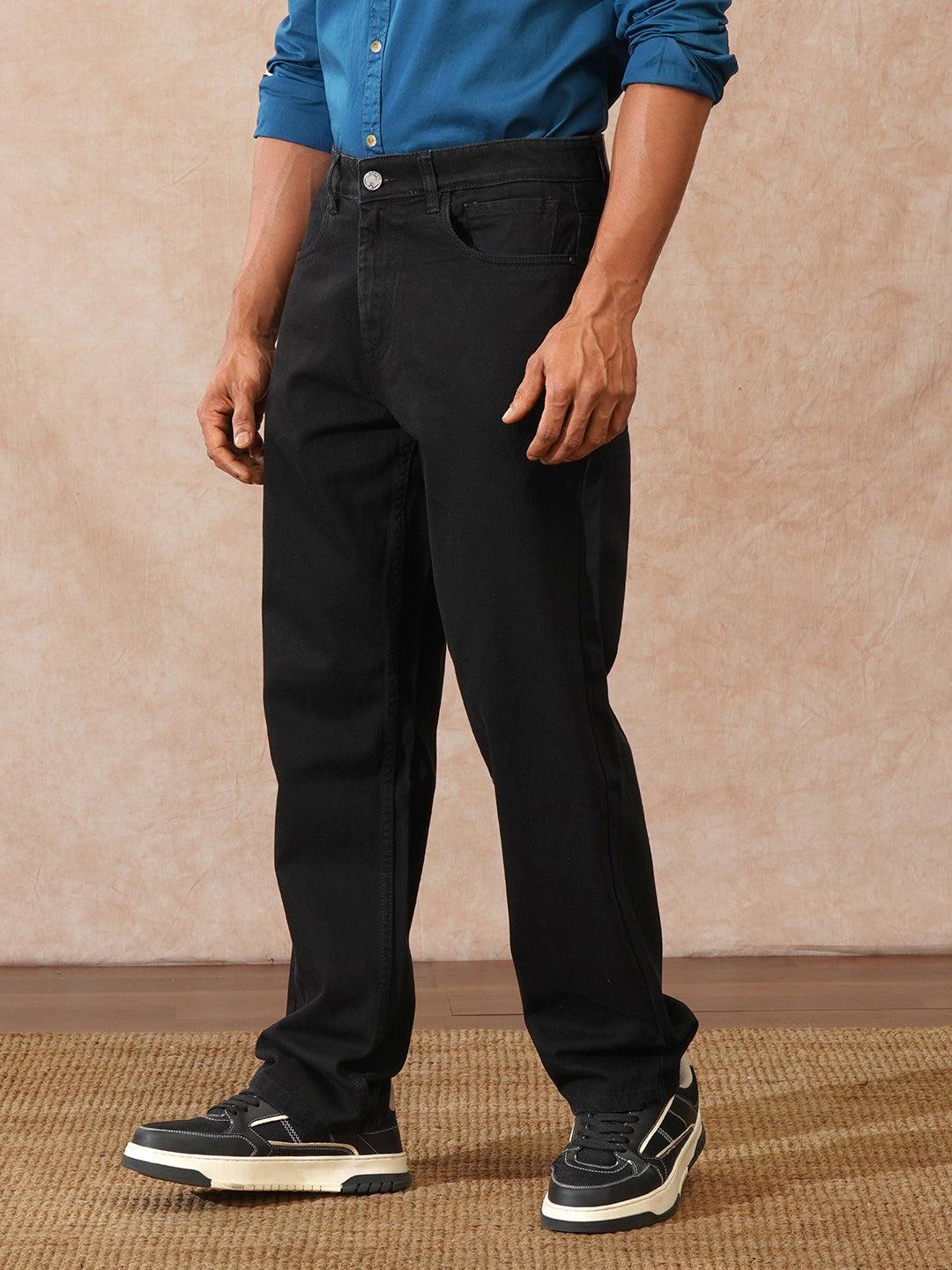 Casual Anti Fit Jeans | Black