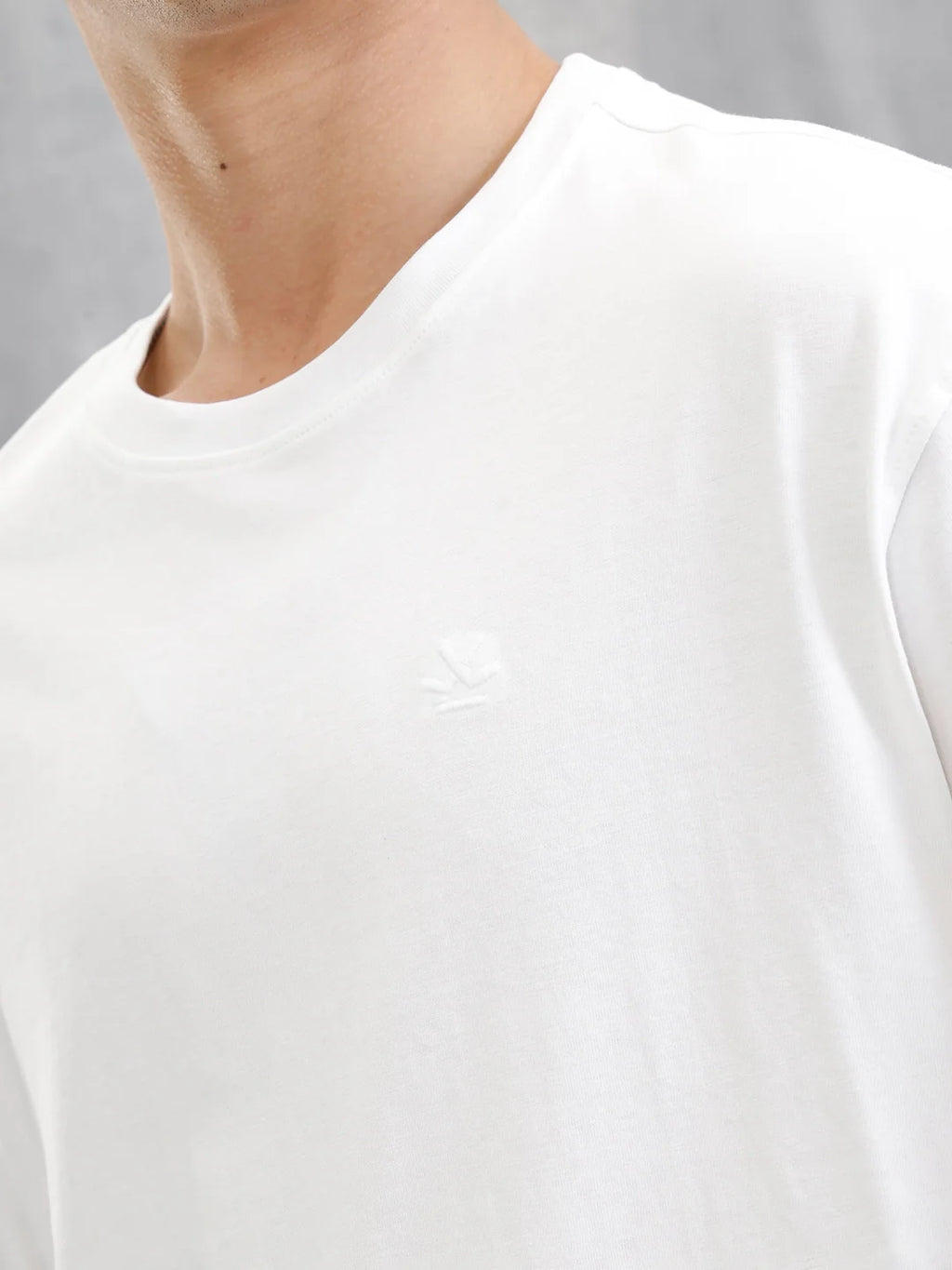 Solid Oversized T-Shirt | White