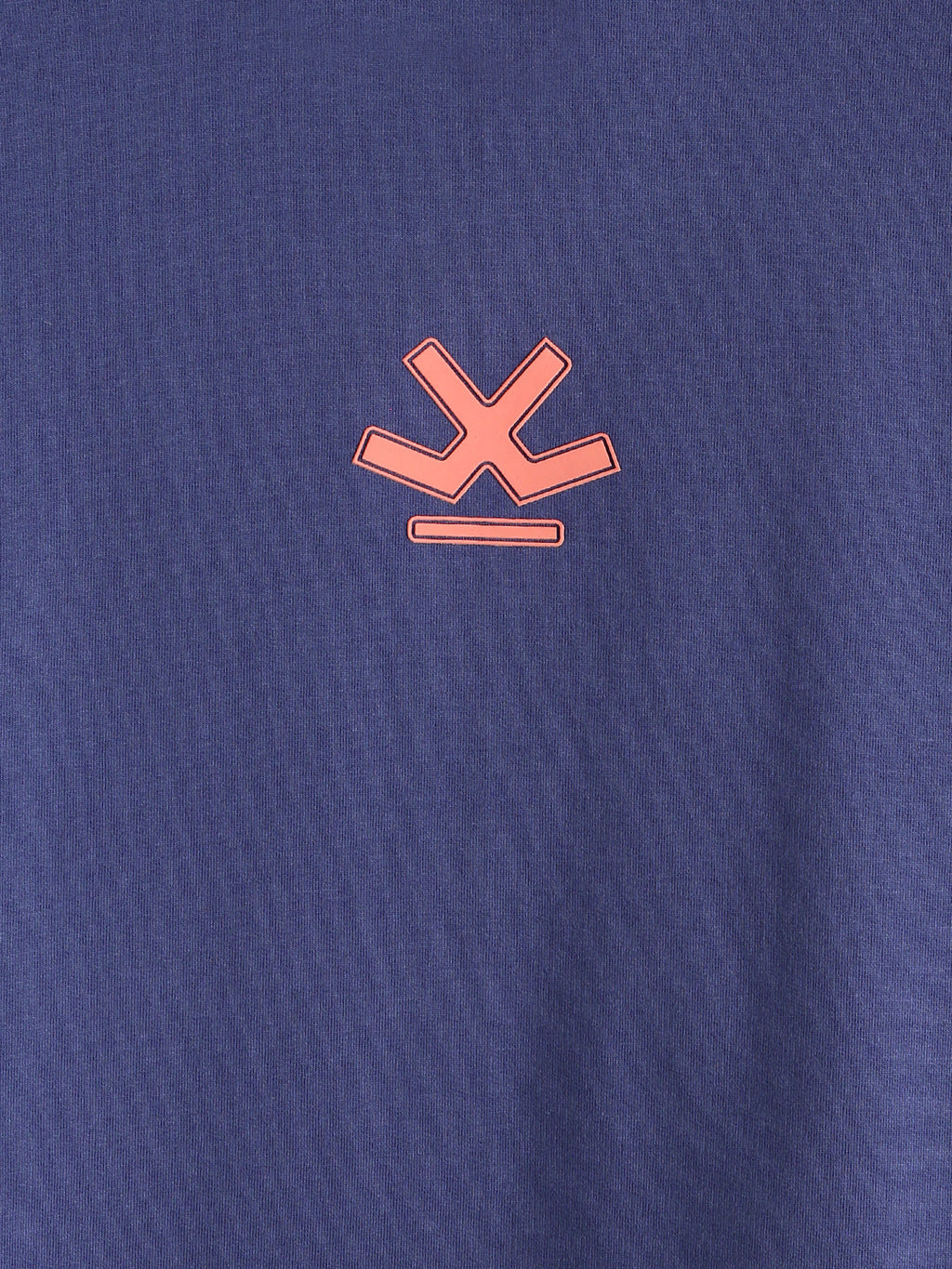 Logo Printed Oversized T-Shirt | Dark Blue