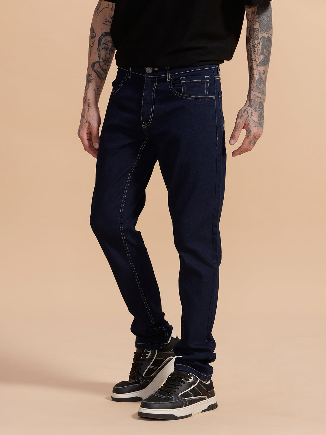 Classic Slim Fit Jeans | Dark Blue