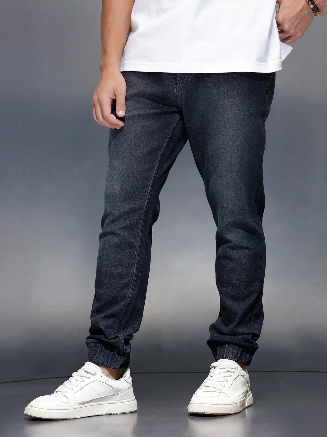 Men's Casual Denim Jogger  | Blue