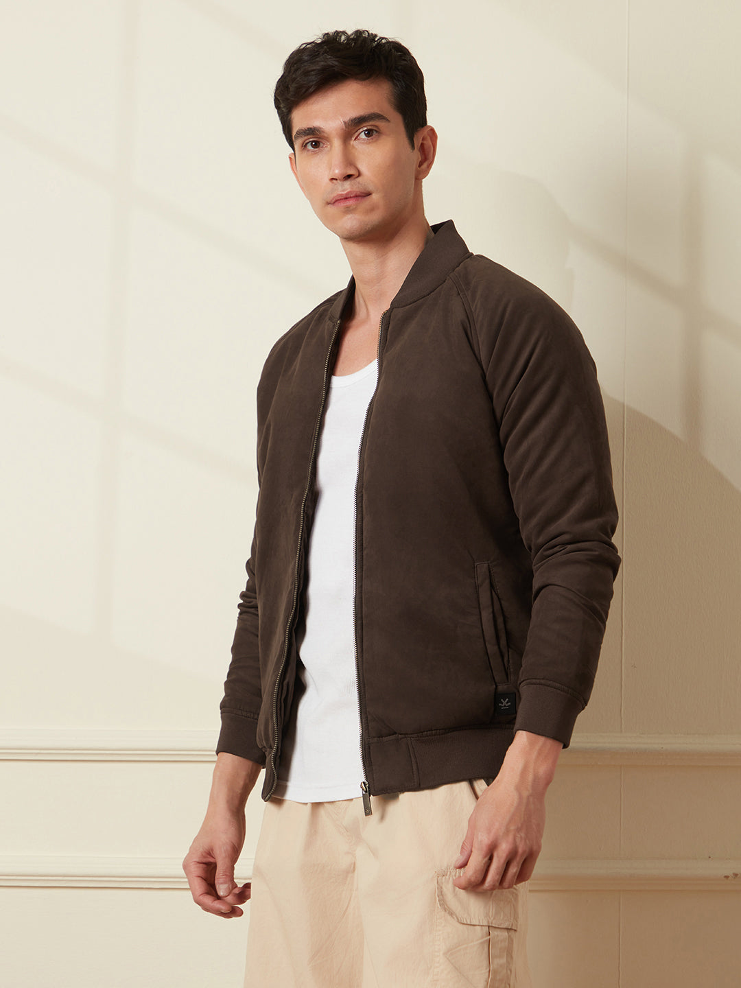 Apex Suede Dark Brown Jacket