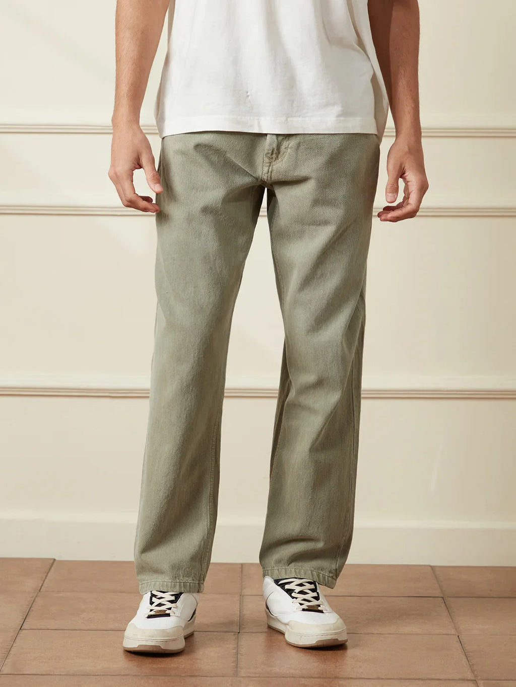 Casual Anti Fit Jeans | Green