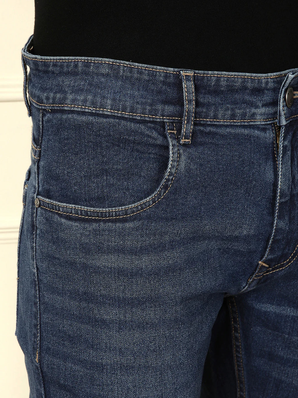 Classic Slim Tapered Jeans | Dark Blue