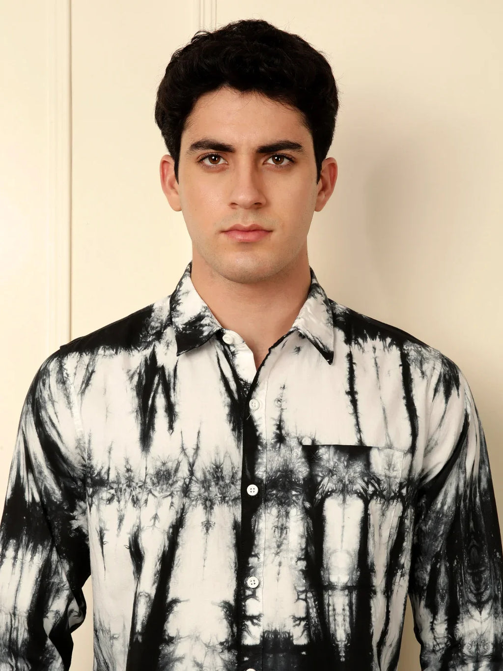 Black Dyed Full Sleeve Shirt