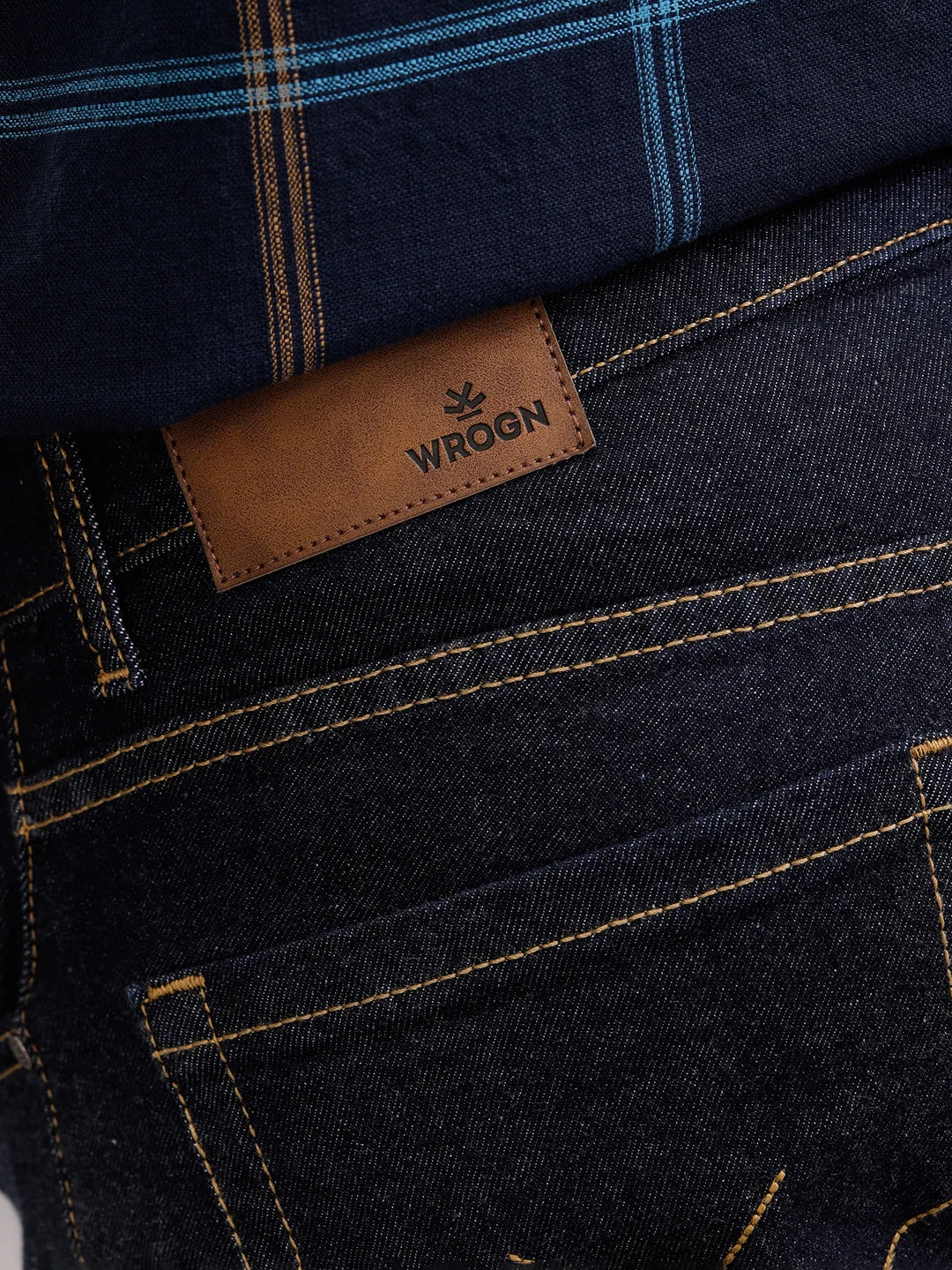 Classic Dk Blue Rinse Wash Jeans | Blue