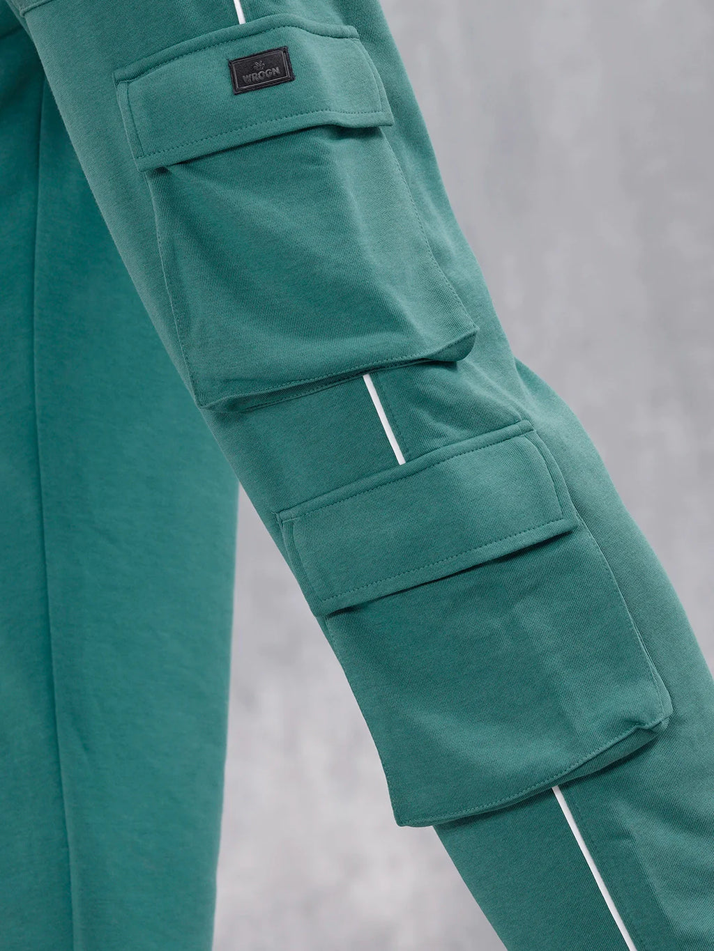 Men’s Relaxed Fit Knit Jogger With Utility Pockets | Teal