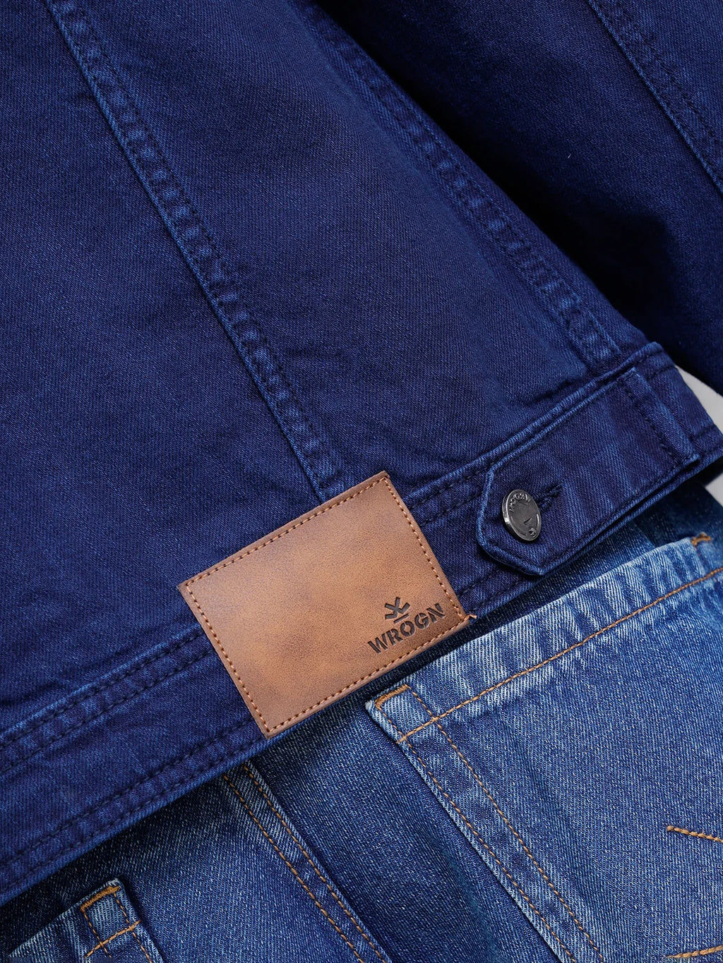 Classic Double Pocket Denim Jacket | Blue