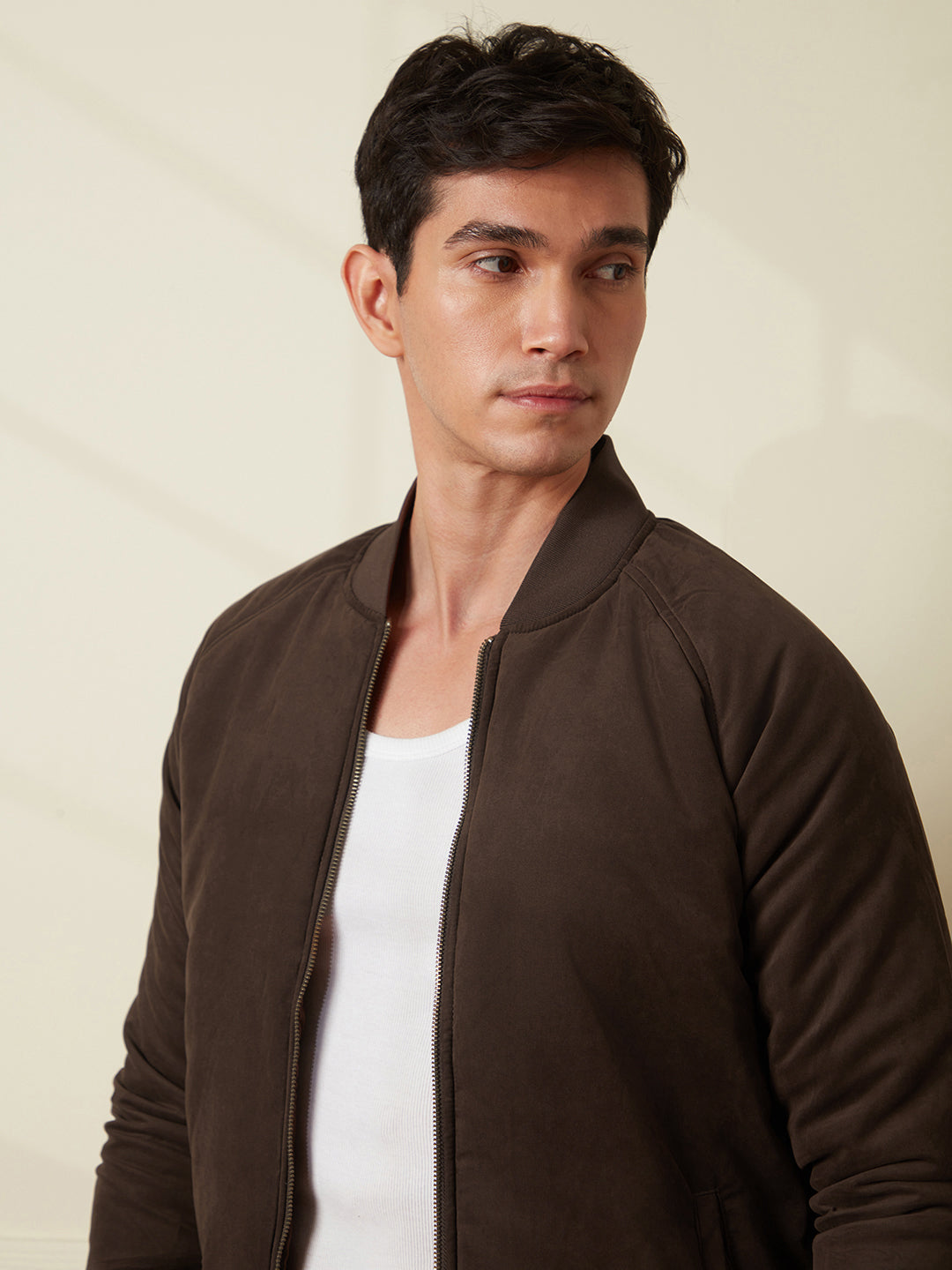 Apex Suede Dark Brown Jacket