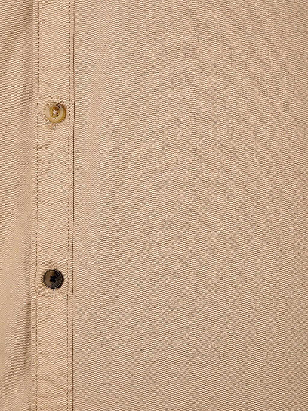 Cut & Sew Slim Fit Shirt | Khaki