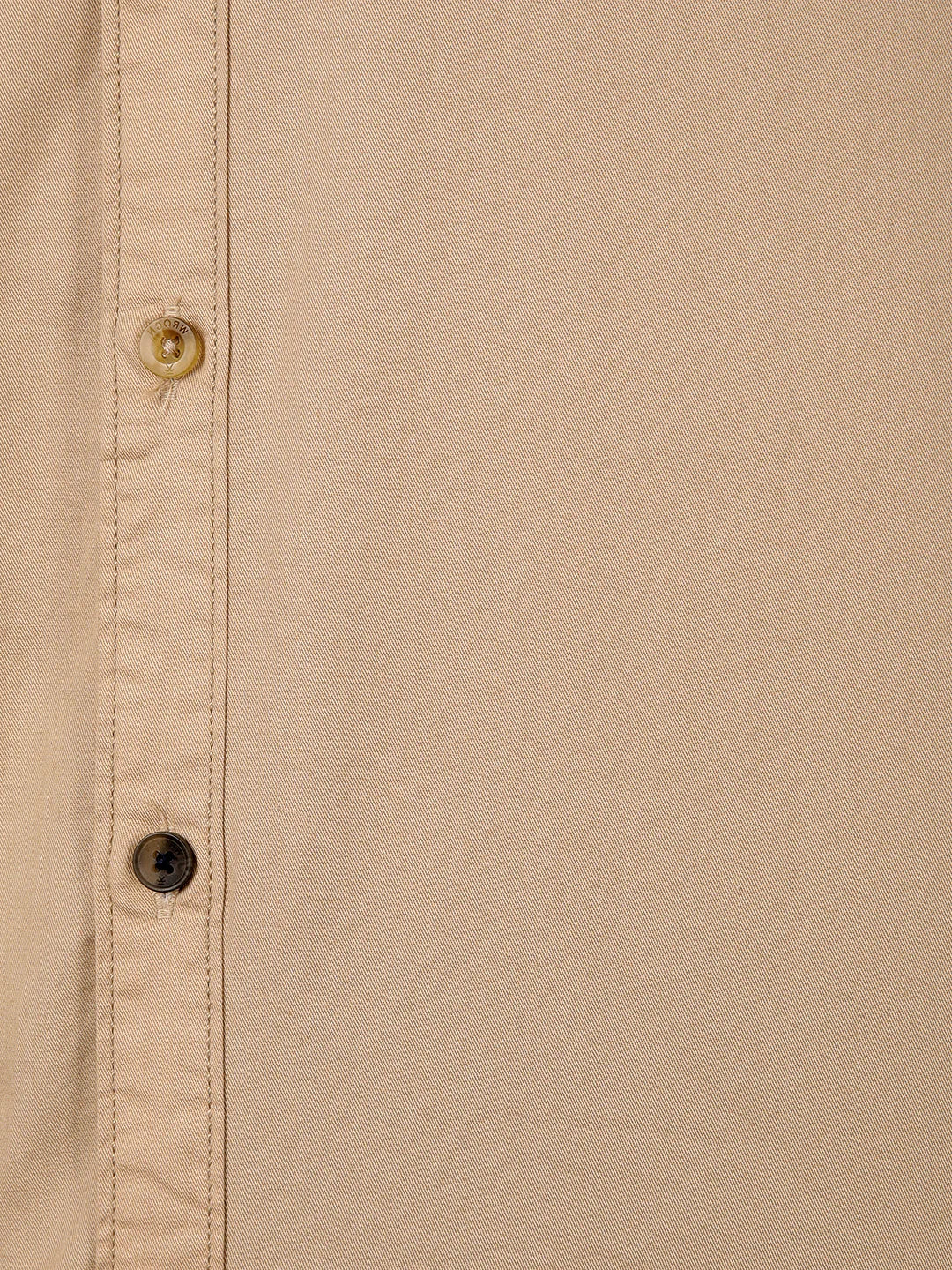 Cut & Sew Slim Fit Shirt | Khaki