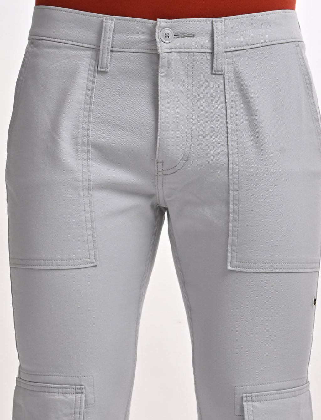 Men's 511 Slim Fit Light Grey Cargo Trousers