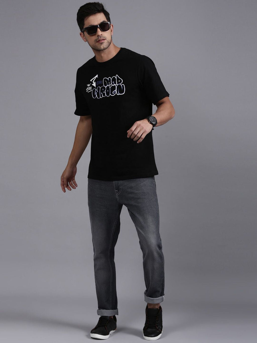 Bold Grey Apex Jeans