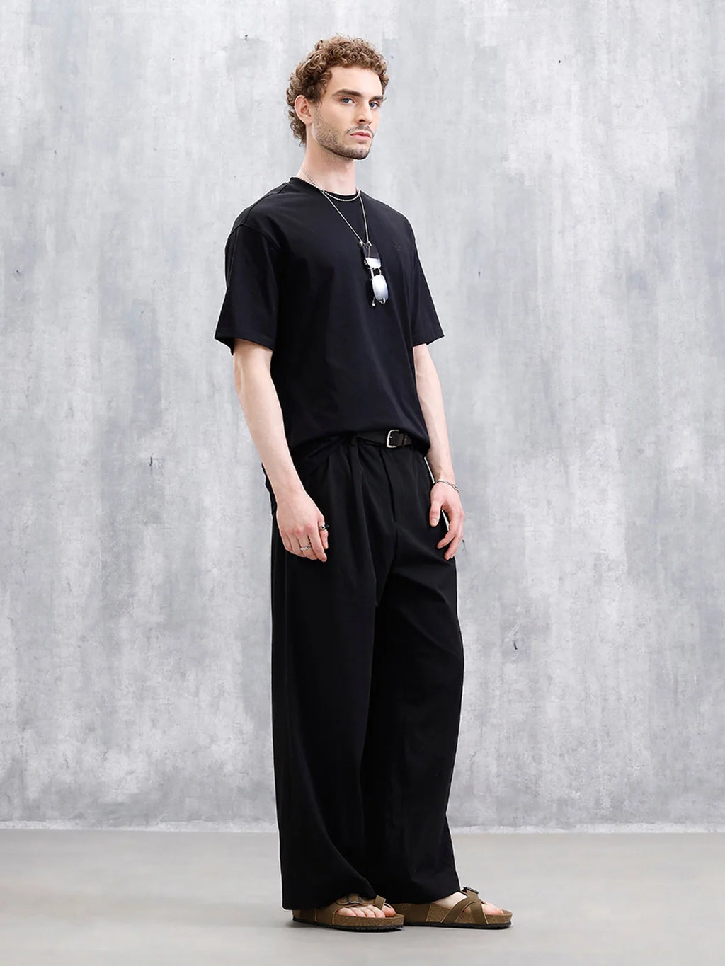 Heavy GSM Oversized Fit T-Shirt | Black