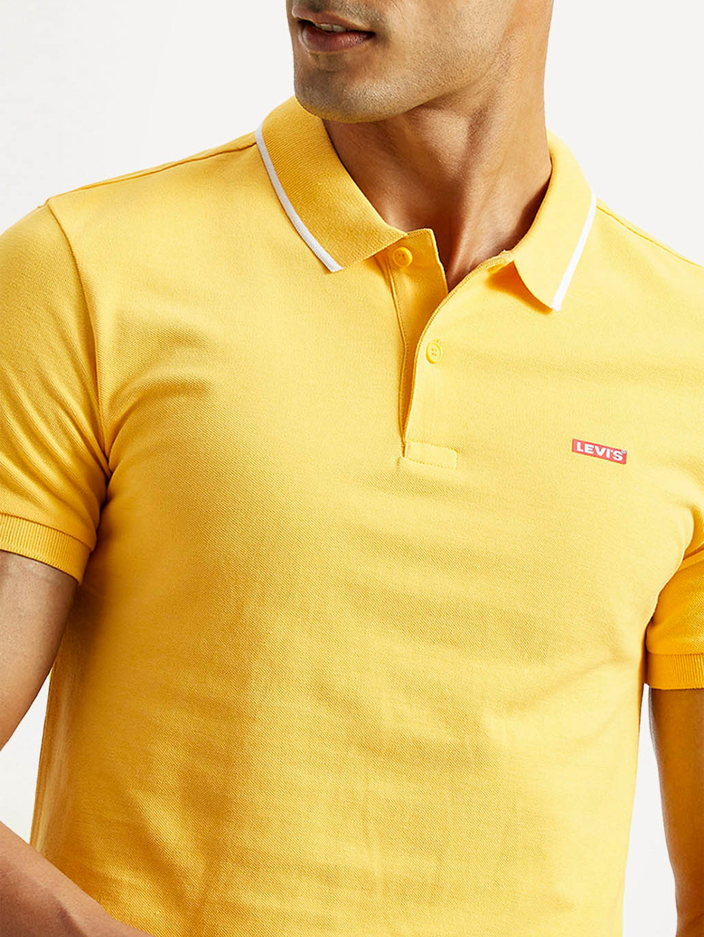Men's Solid Polo T-shirt