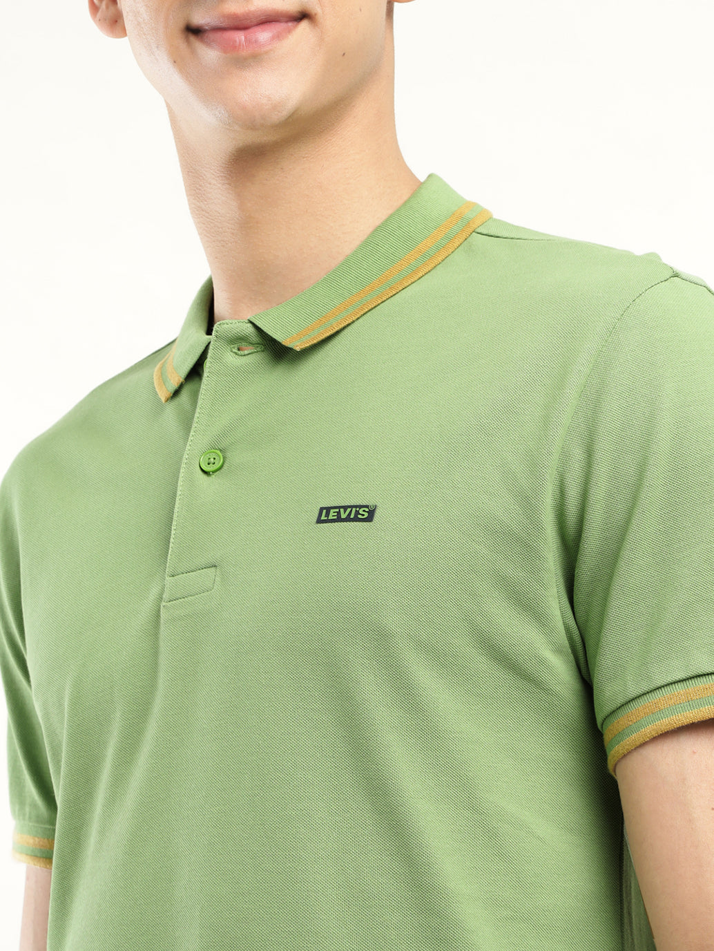 Men's Solid Polo T-Shirt