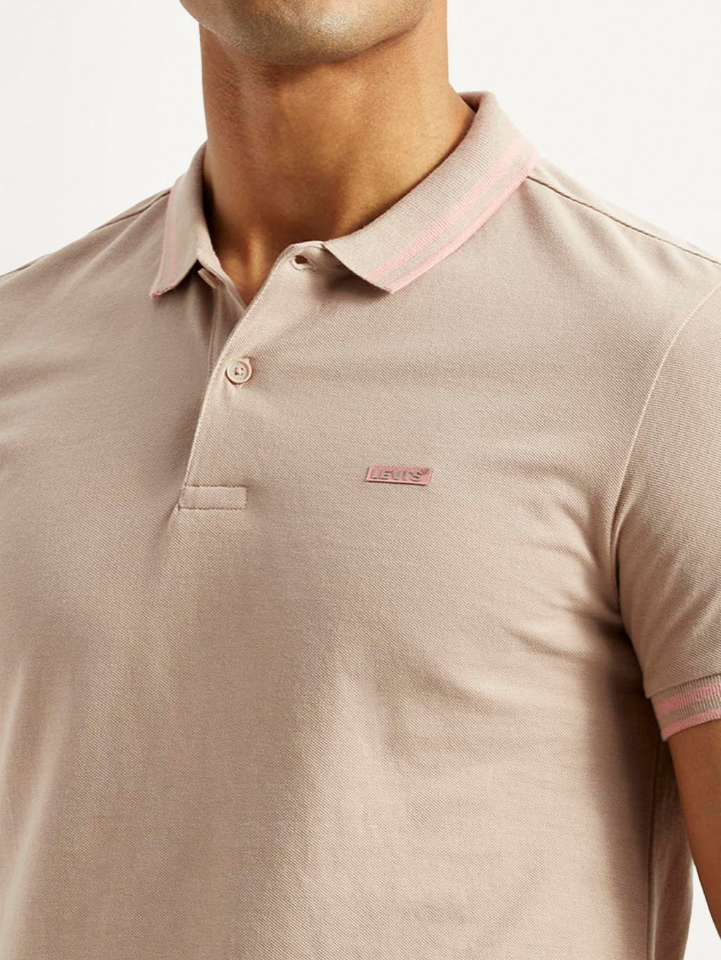 Men's Solid Polo T-Shirt