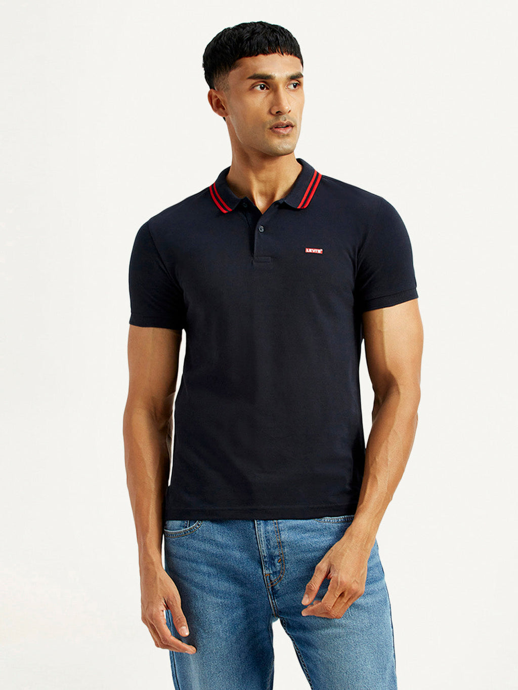 Men's Solid Polo T-Shirt