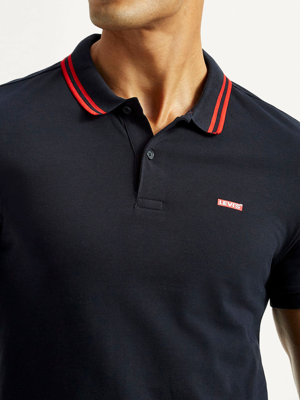 Men's Solid Polo T-Shirt