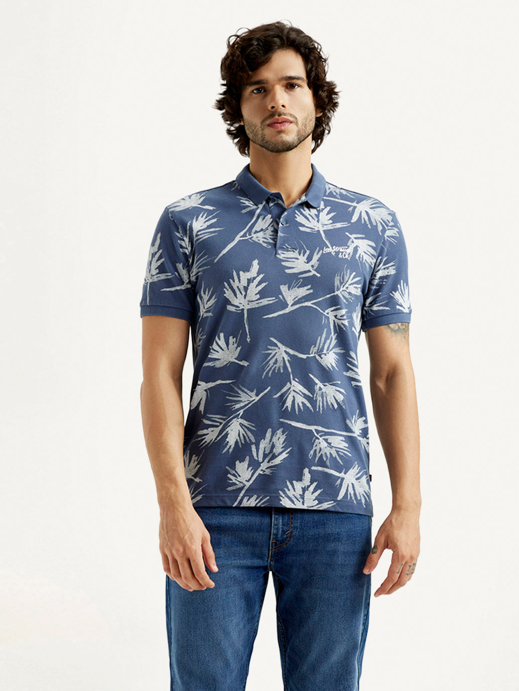 Men's Pure Cotton Slim Fit Polo T-shirt