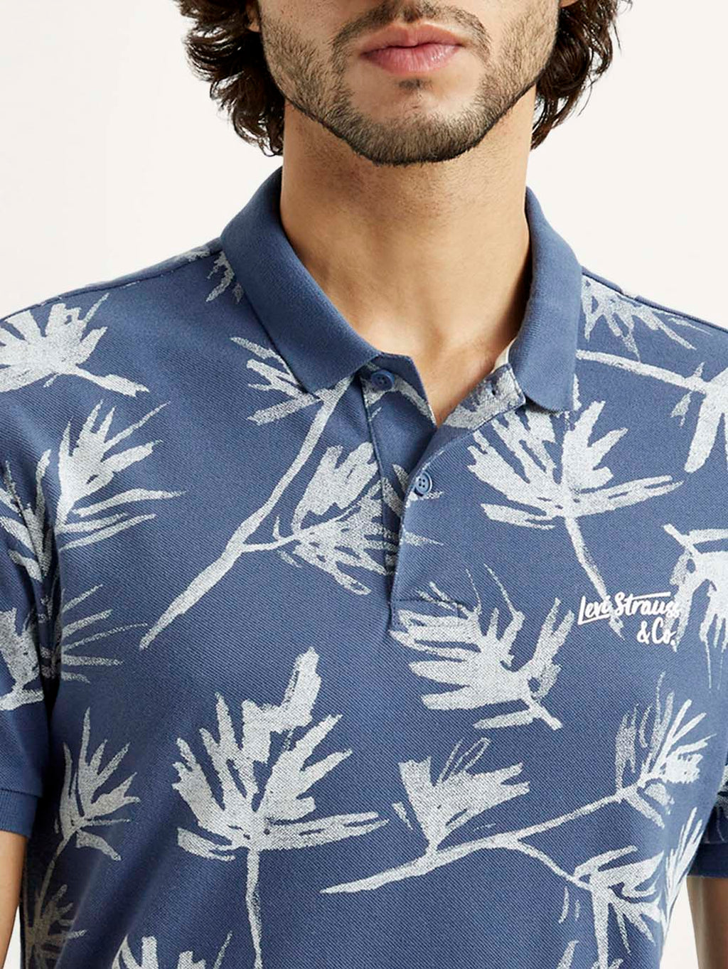 Men's Pure Cotton Slim Fit Polo T-shirt