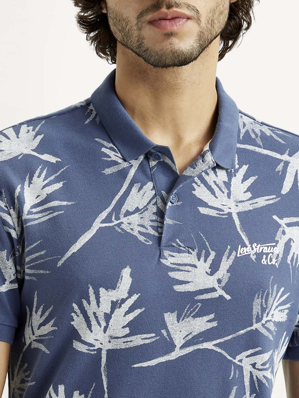 Men's Pure Cotton Slim Fit Polo T-shirt