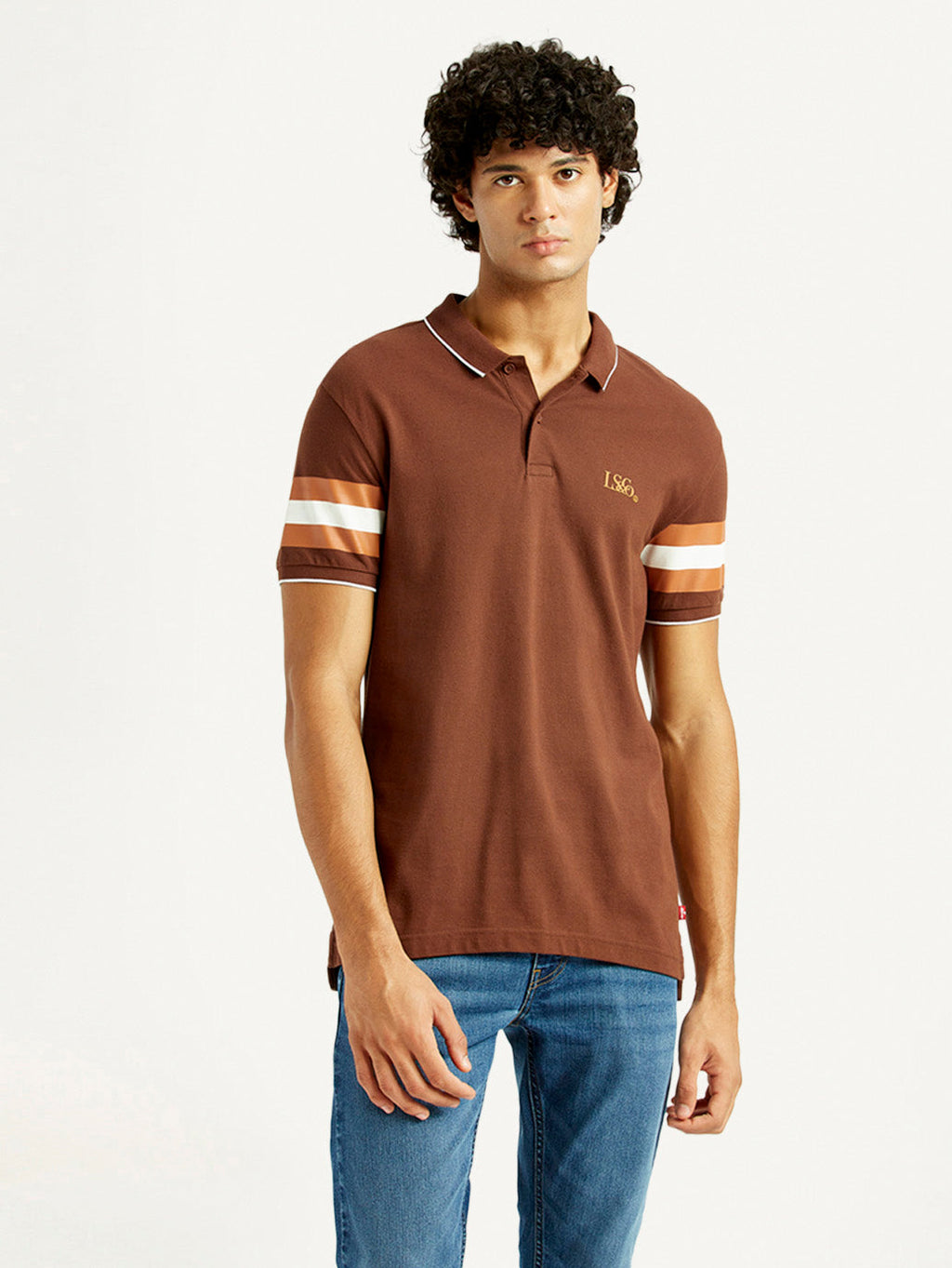 Men's Pure Cotton Slim Fit Polo T-shirt