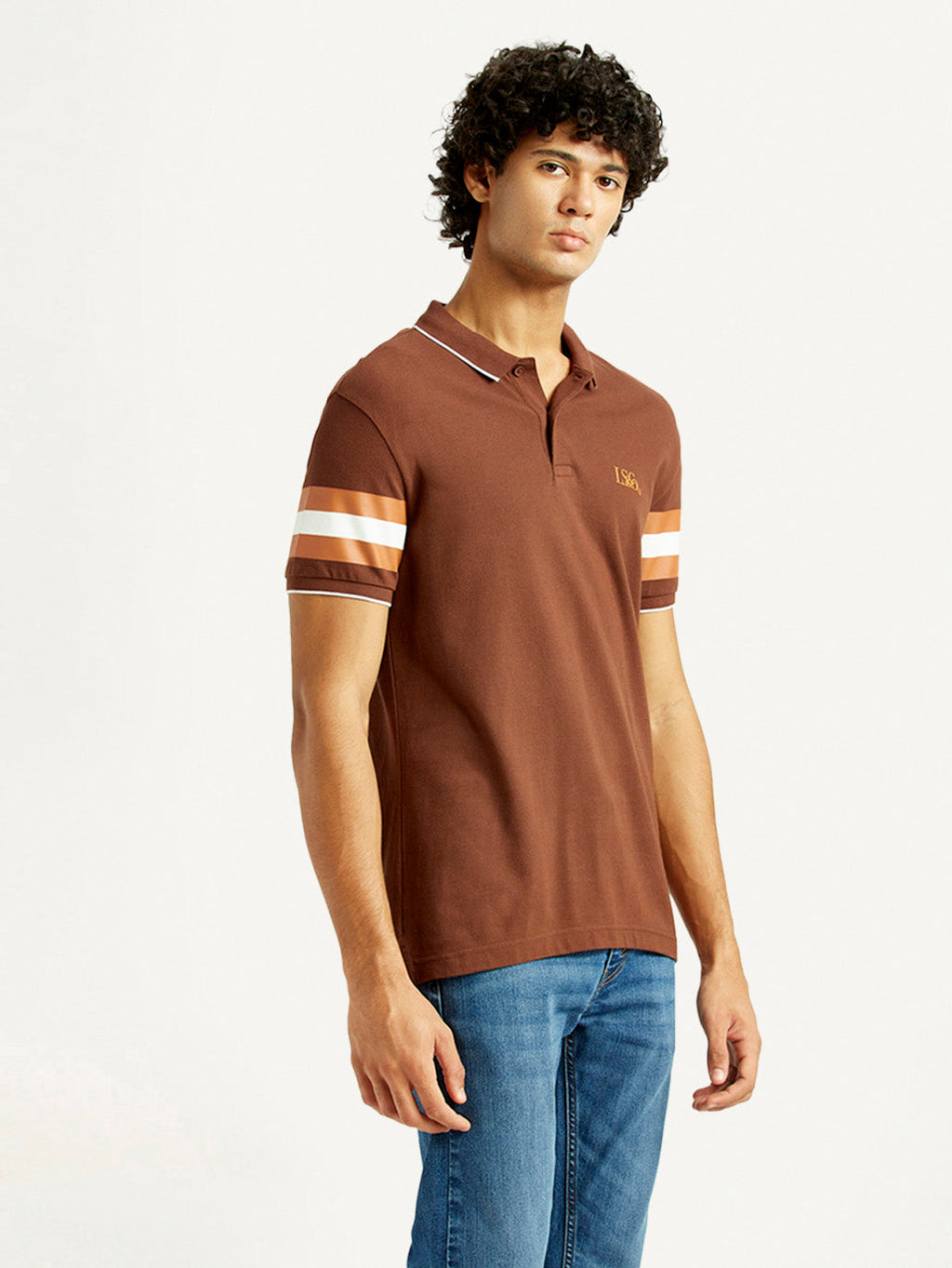 Men's Pure Cotton Slim Fit Polo T-shirt