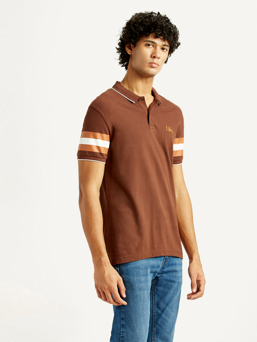 Men's Pure Cotton Slim Fit Polo T-shirt