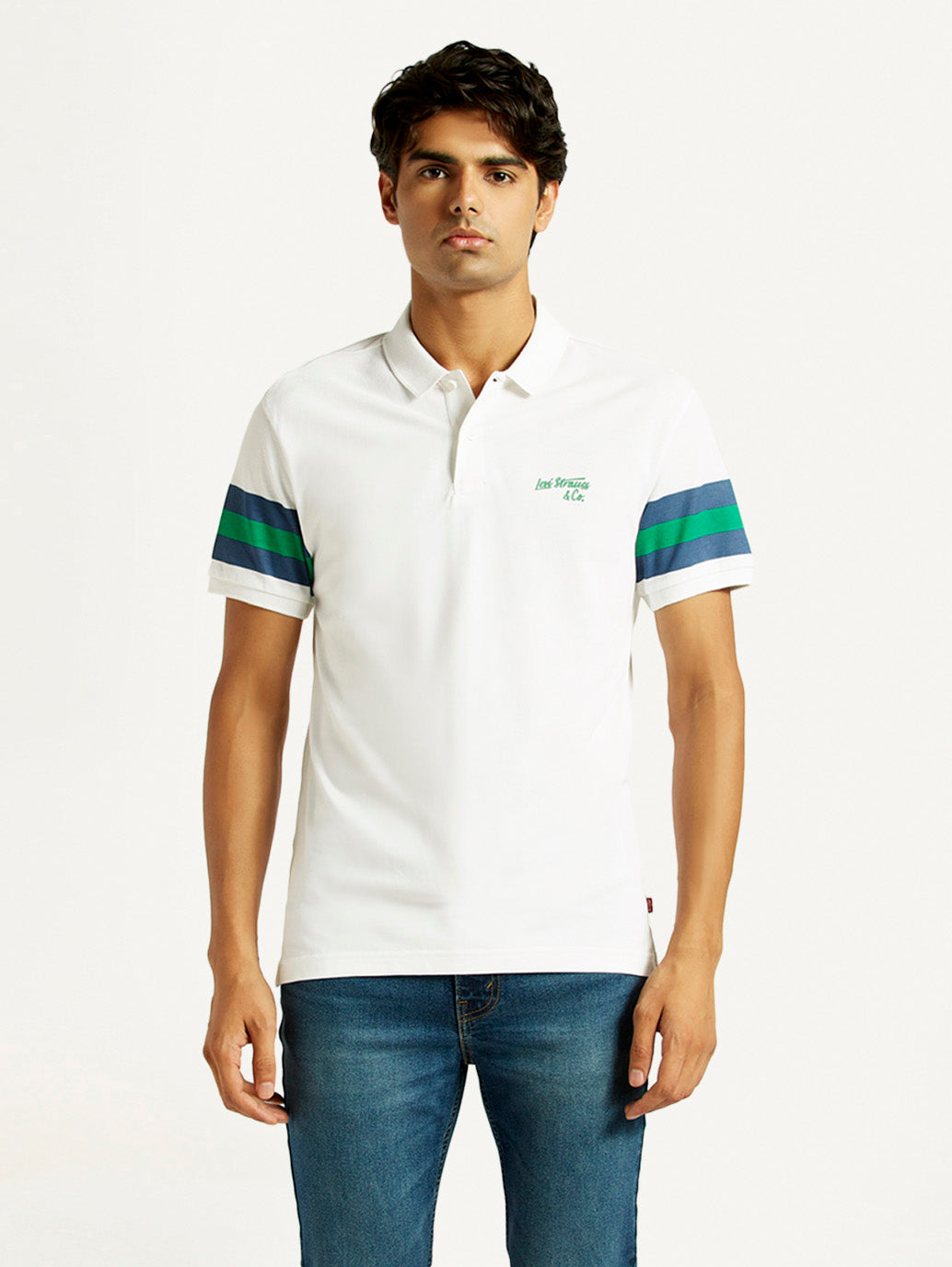 Men's Pure Cotton Slim Fit Polo T-shirt