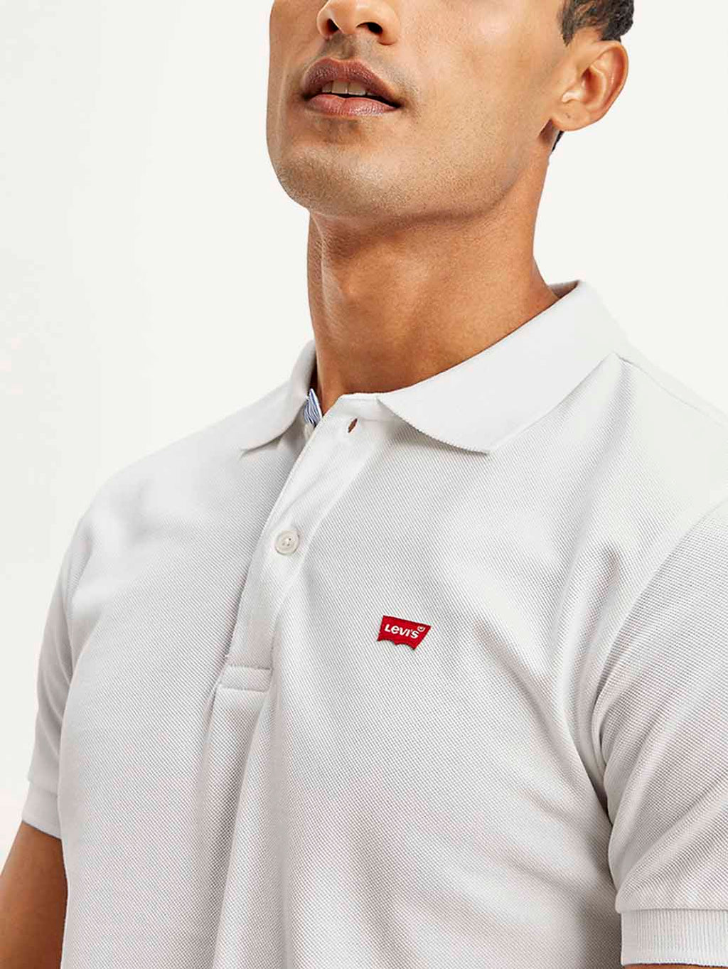 Men's Solid Slim Fit Polo T-shirt