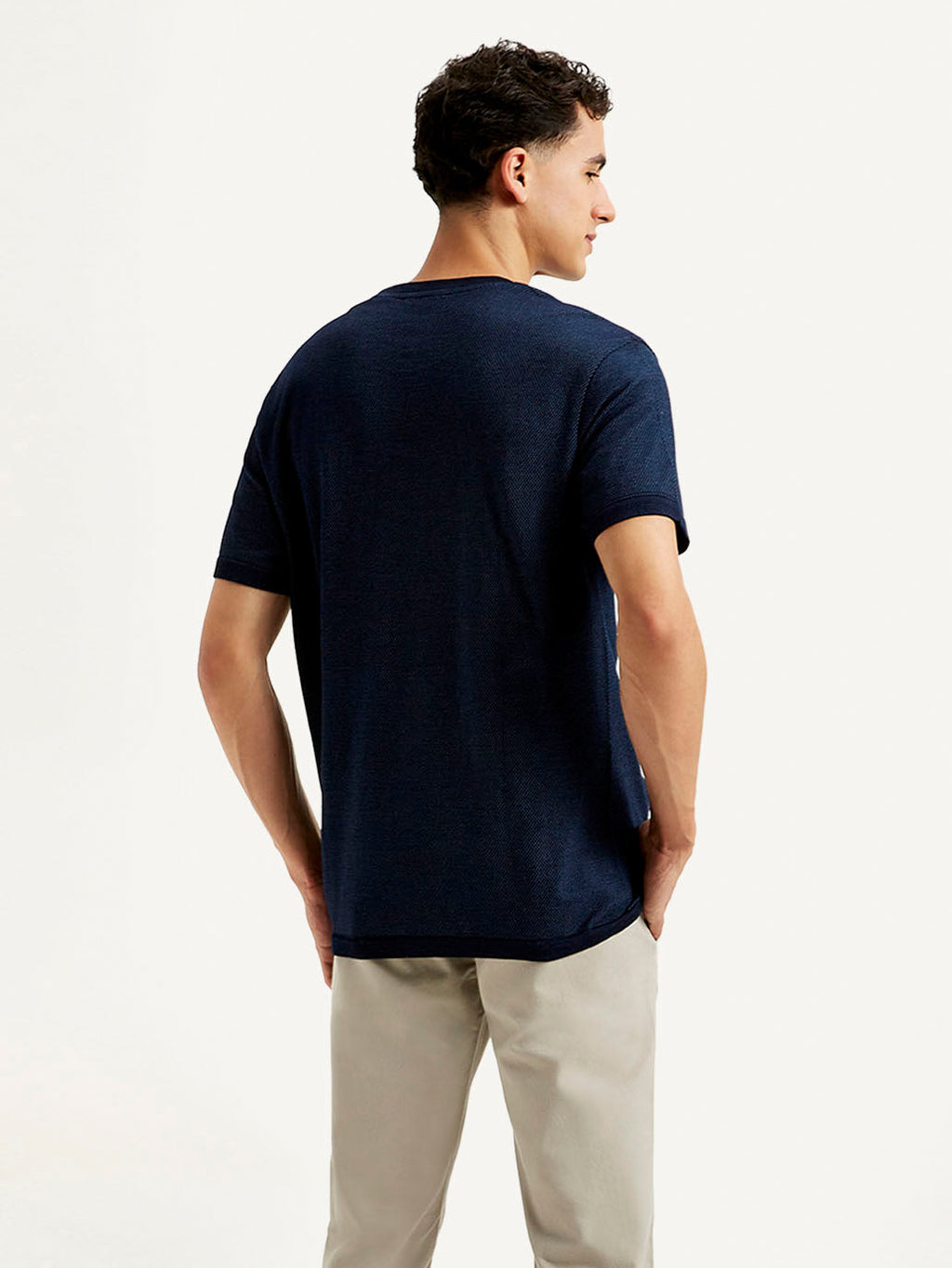 Men's Brand Logo Slim Fit T-shirt