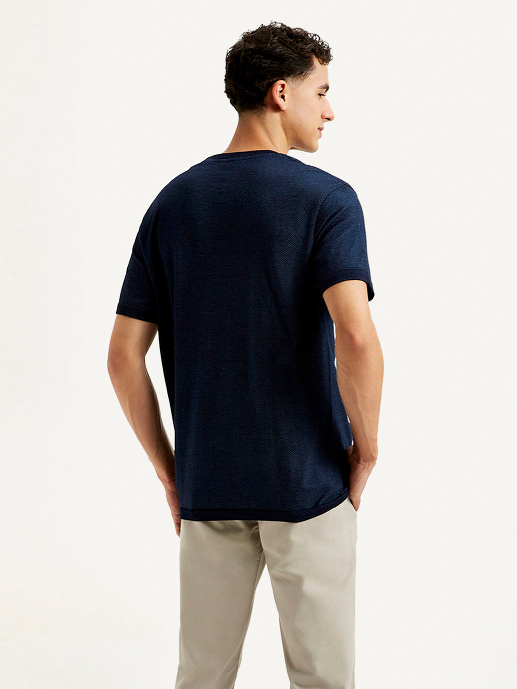 Men's Brand Logo Slim Fit T-shirt