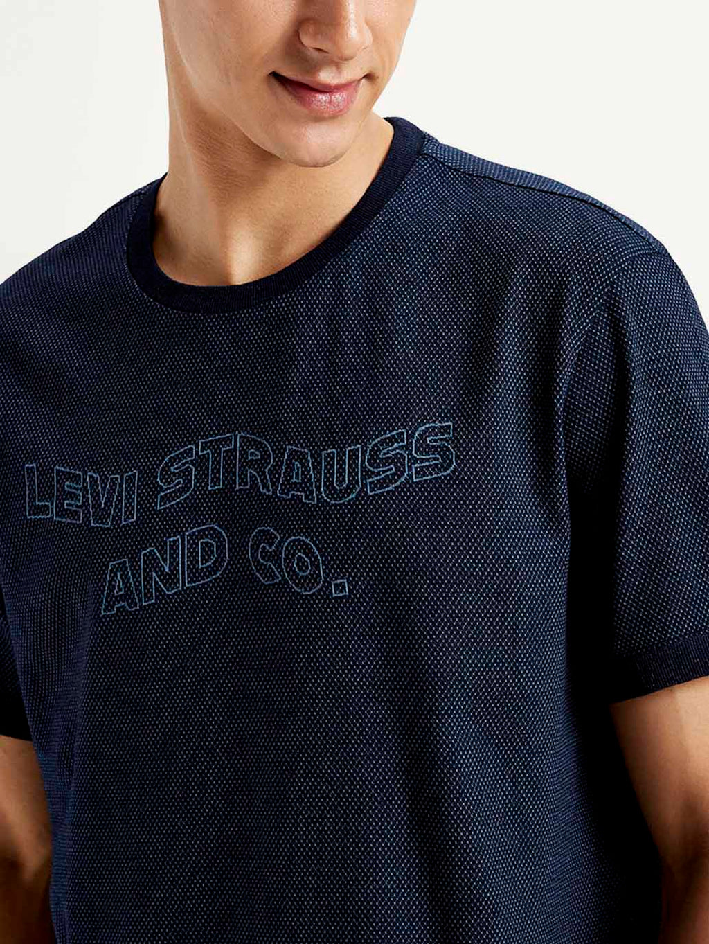 Men's Brand Logo Slim Fit T-shirt