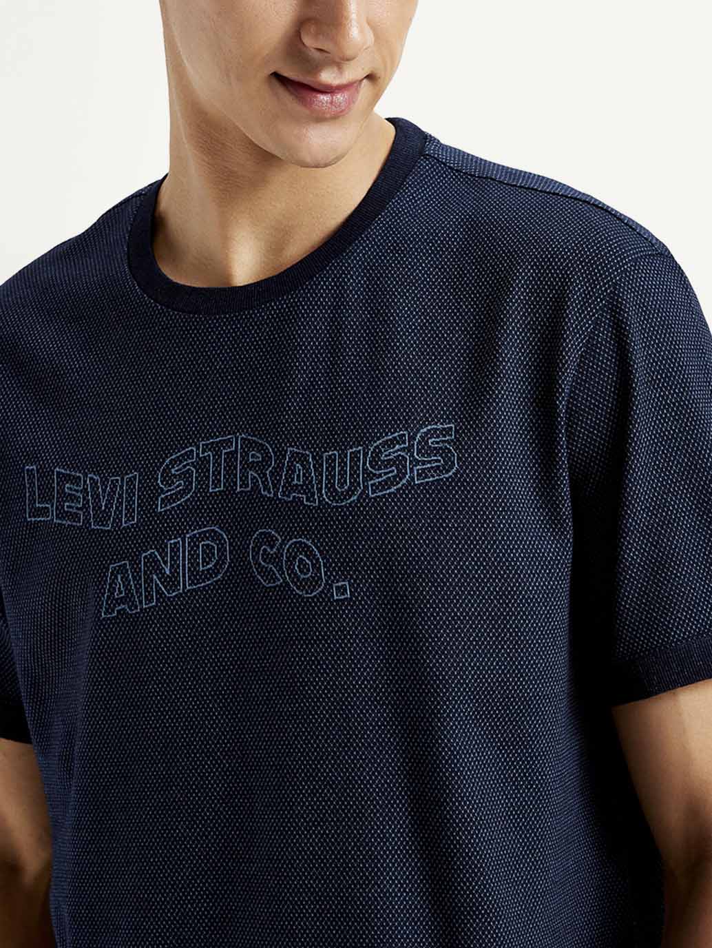 Men's Brand Logo Slim Fit T-shirt