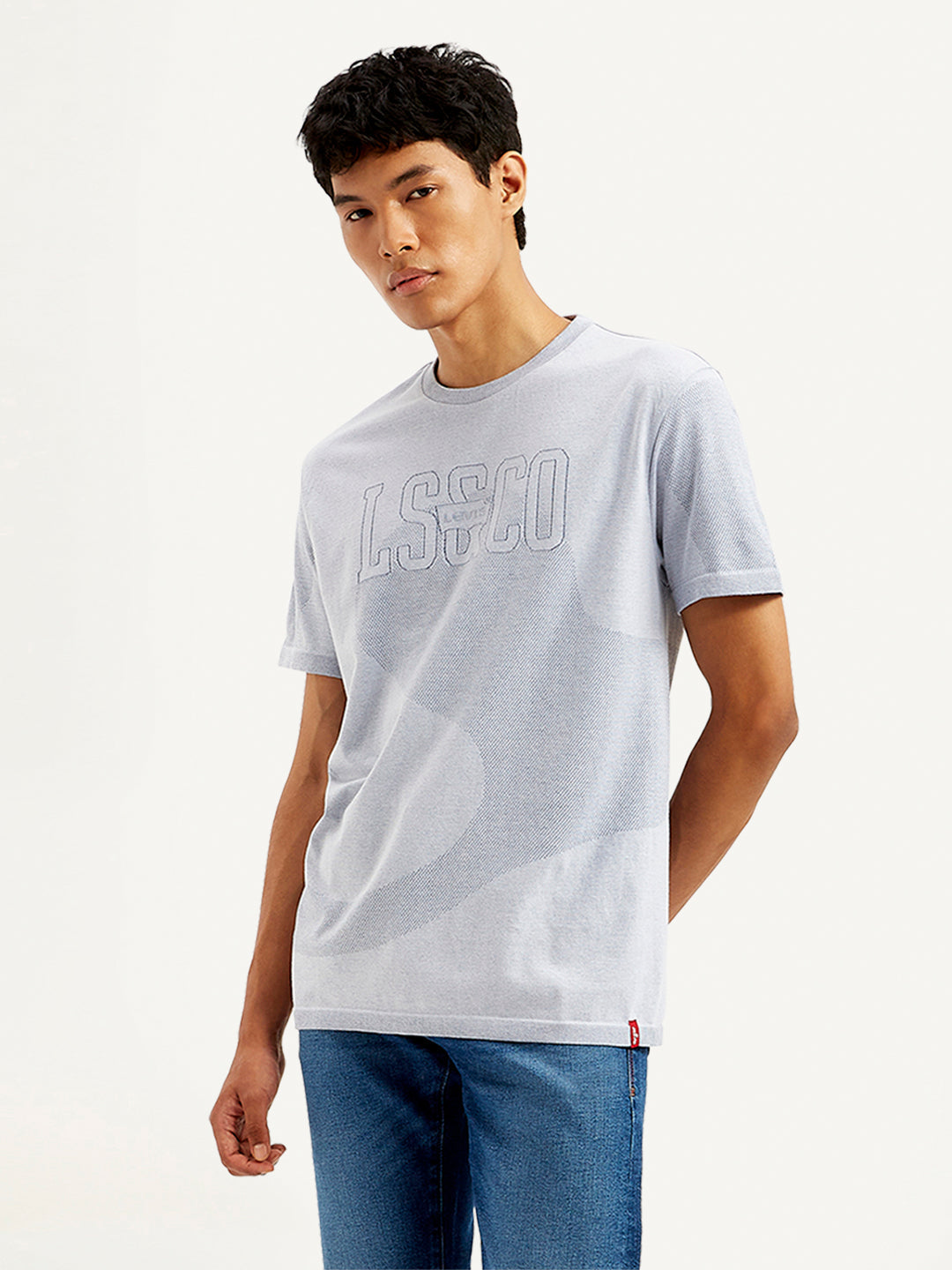 Men's Graphic Print Slim Fit T-Shirt