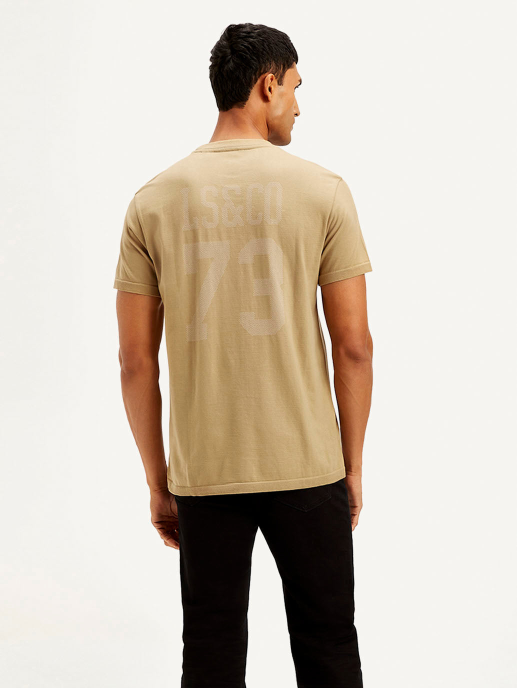 Men's Brand Logo Slim Fit T-shirt