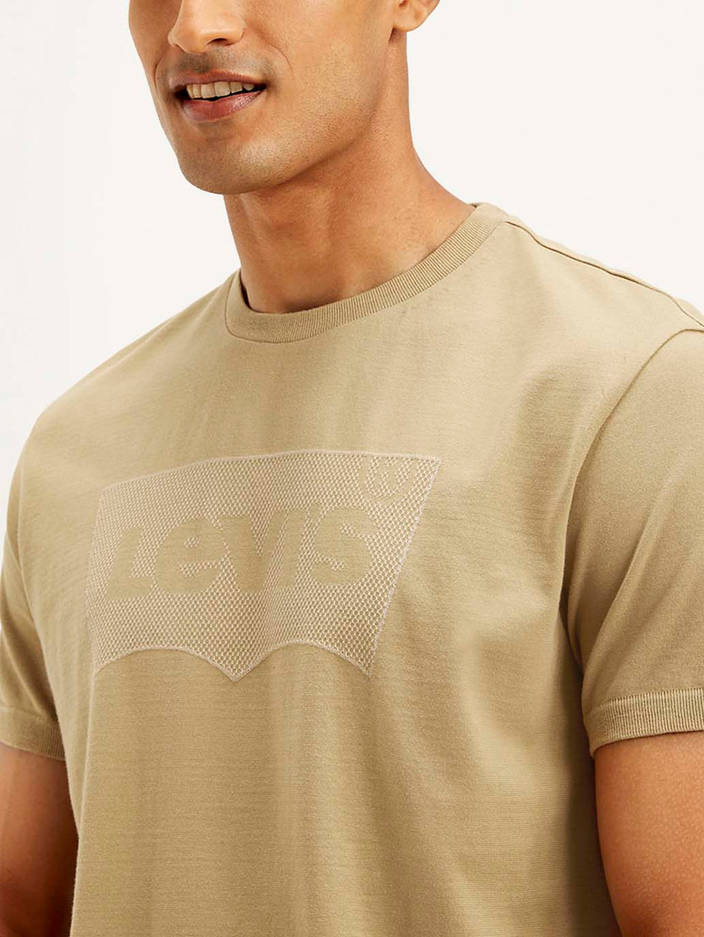 Men's Brand Logo Slim Fit T-shirt