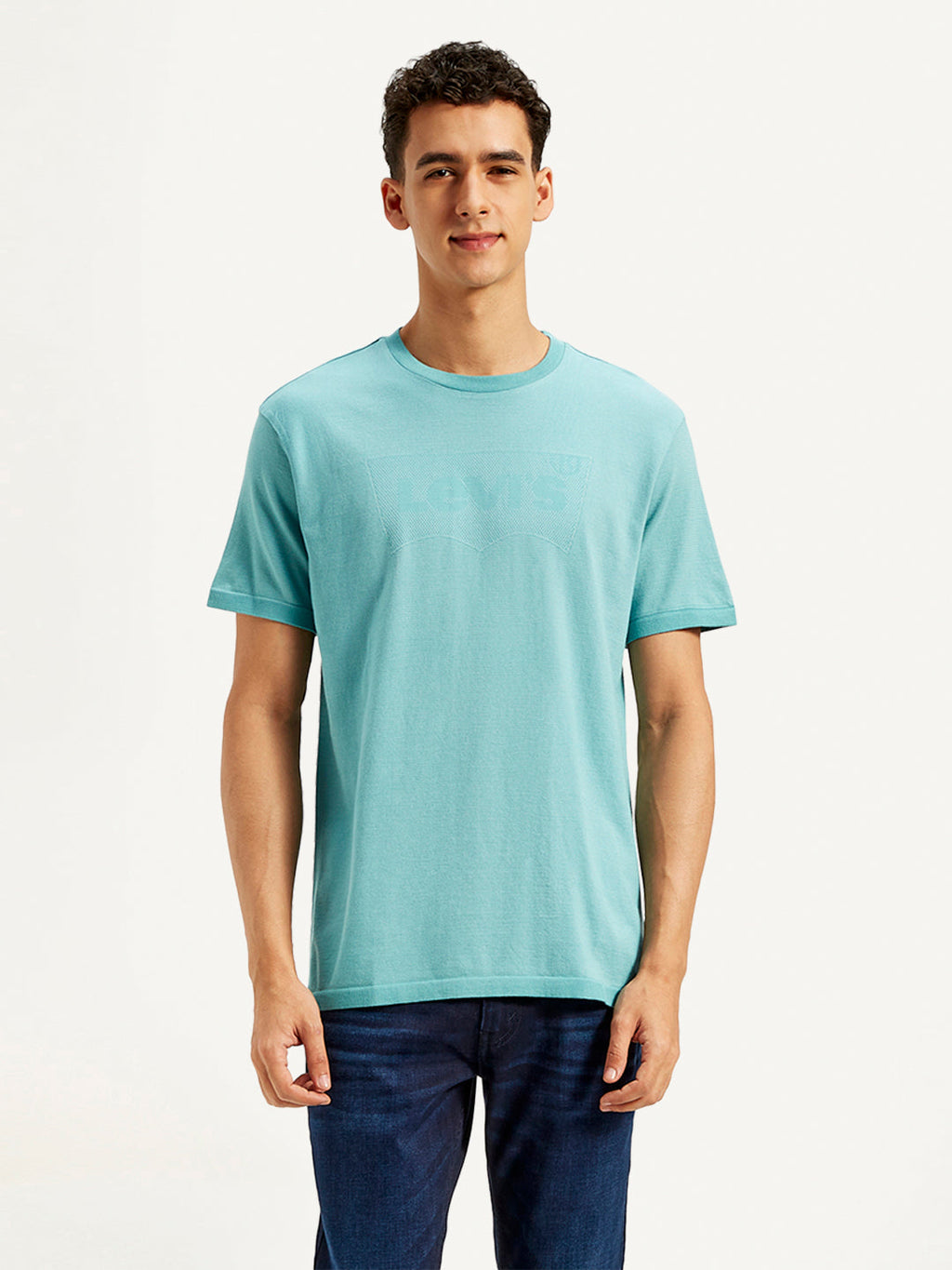 Men's Brand Logo Slim Fit T-Shirt