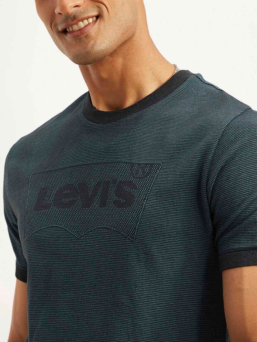Men's Brand Logo Slim Fit T-shirt