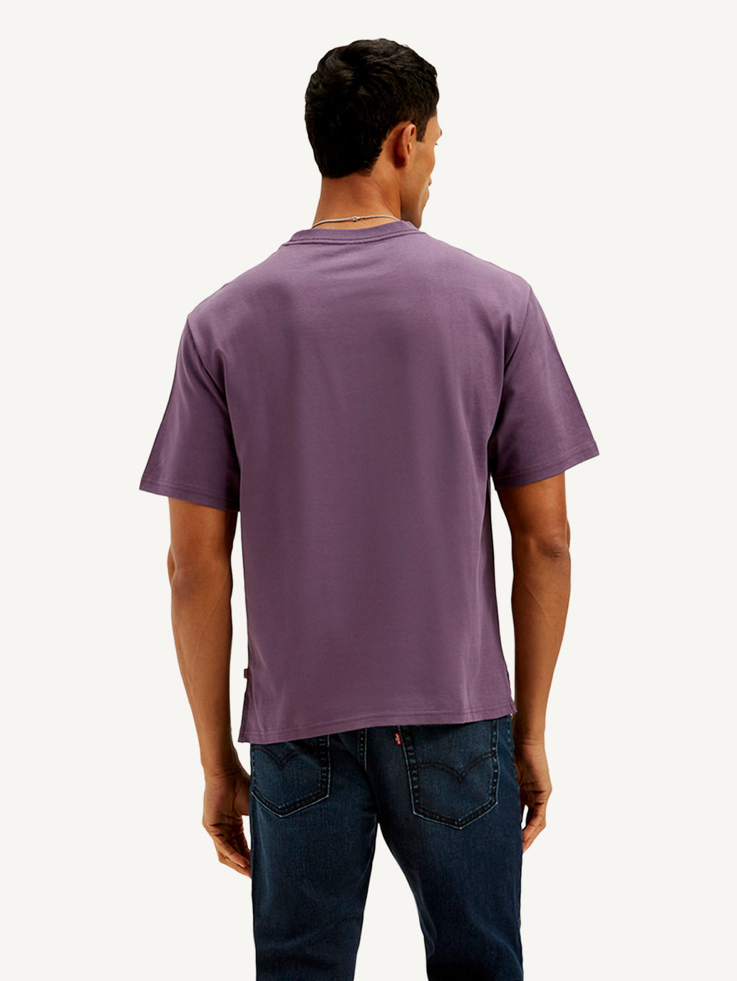 Men's Solid Crew Neck T-shirt