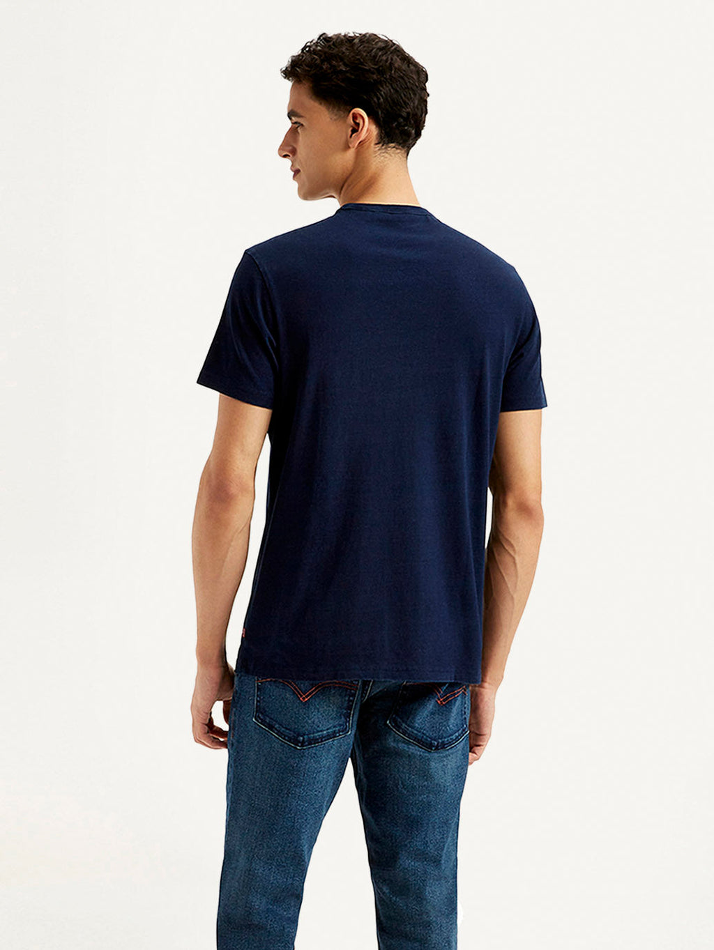 Men's Typographic Print Slim Fit T-shirt