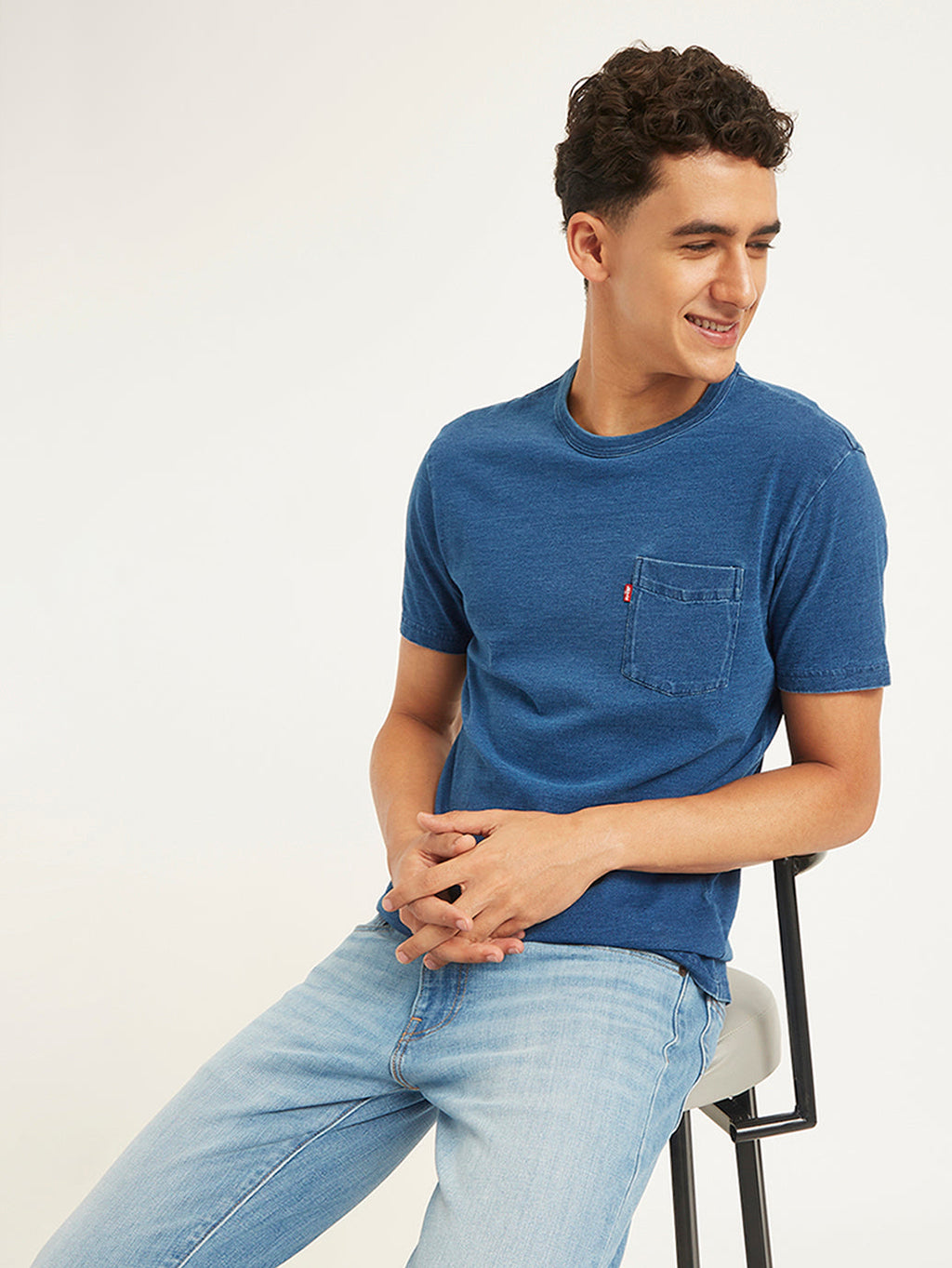 Men's Solid Slim Fit T-Shirt